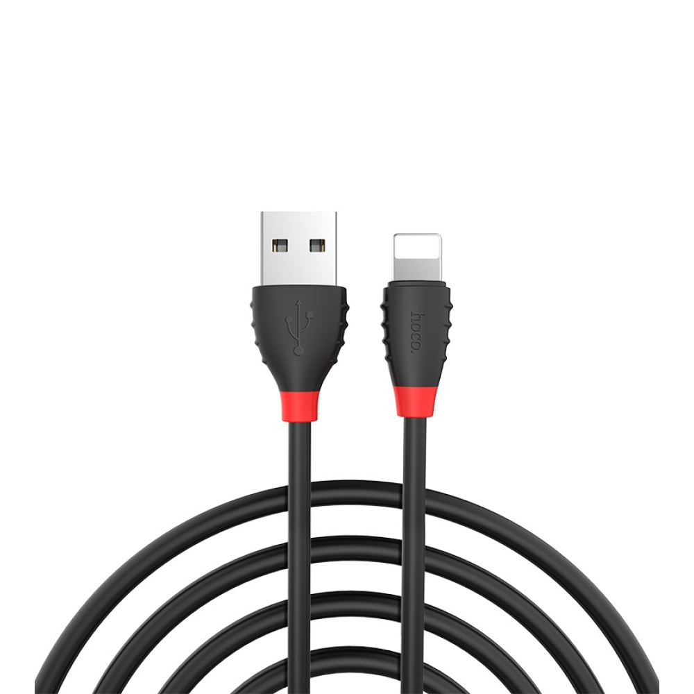 Кабель HOCO X27 USB - Lightning cable, 1м, чёрный